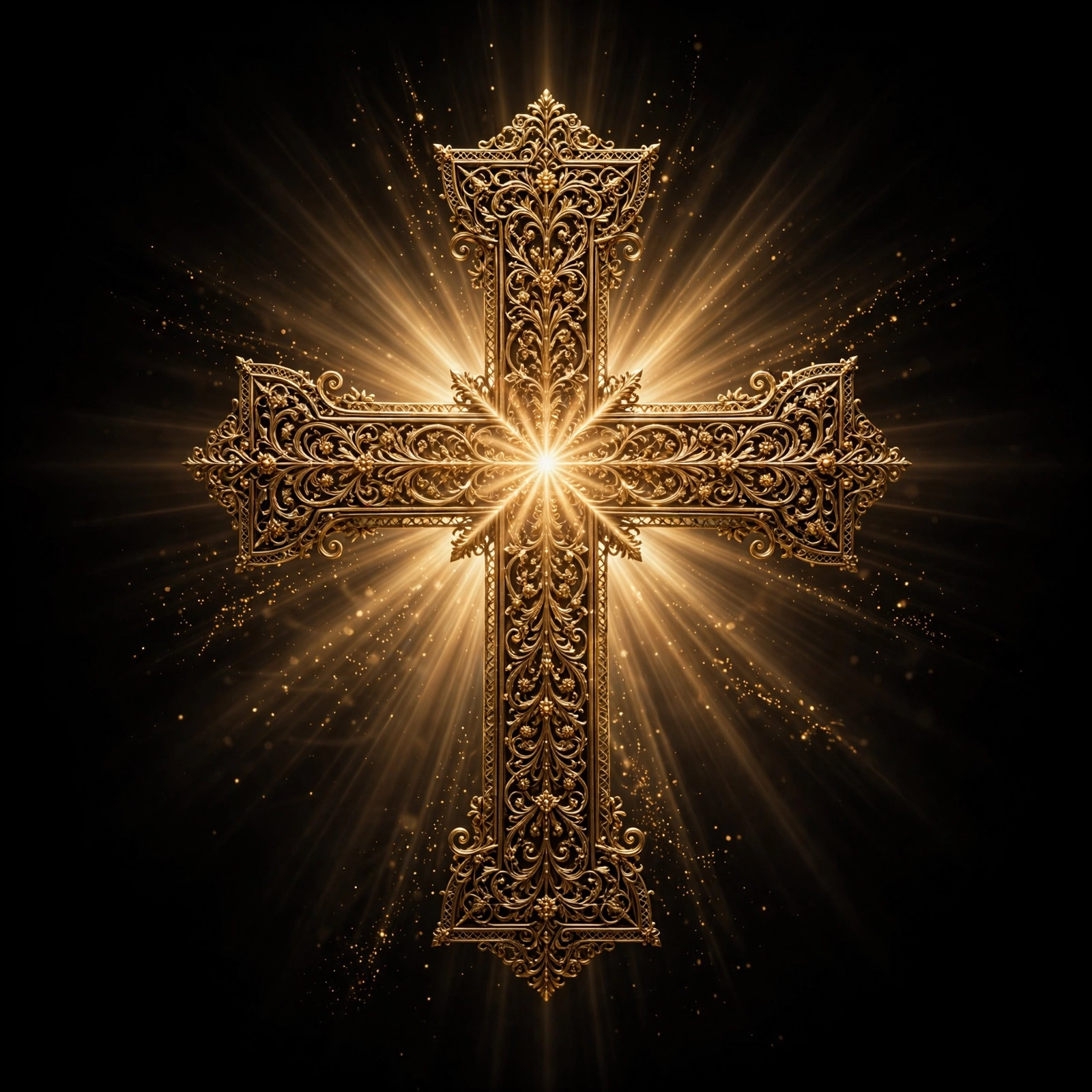 The Eternity Golden Cross
