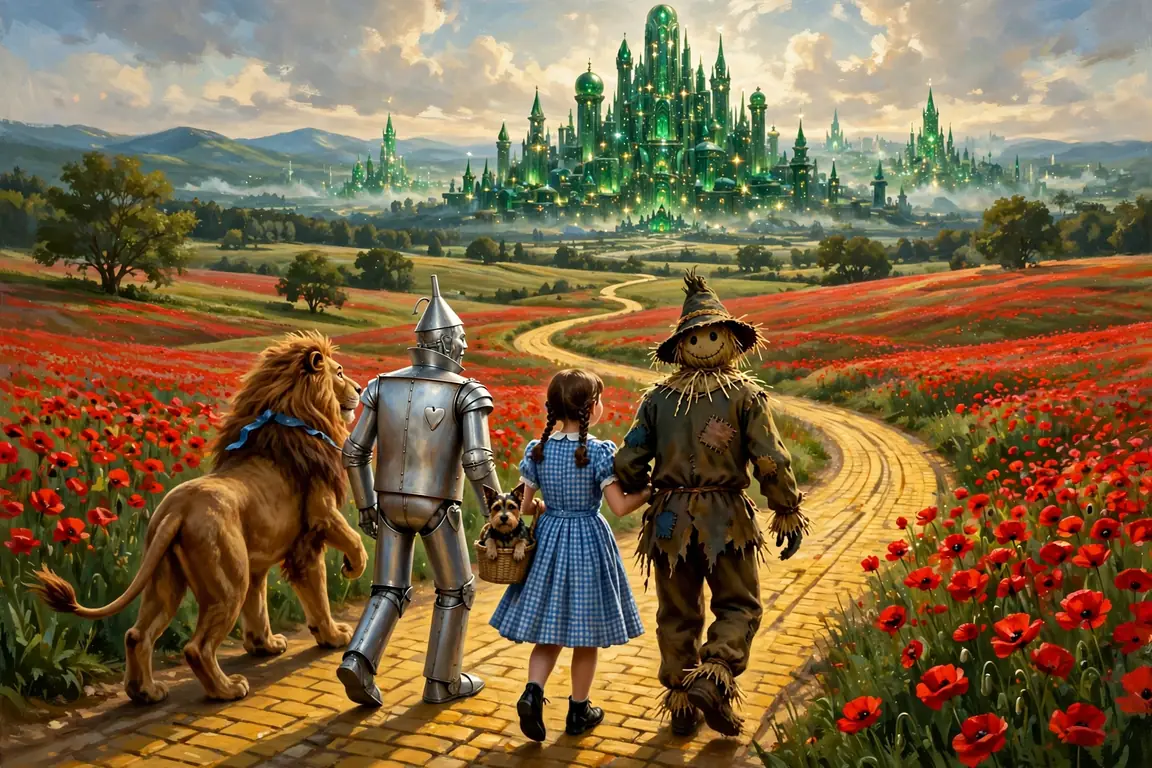 The Wonderful Wizard of Oz — Buck-a-Book Club™ cover