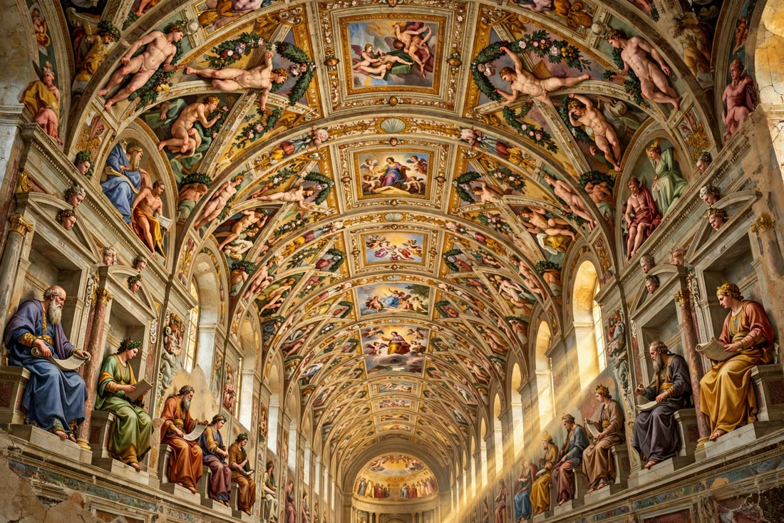 The Sistine Chapel Ceiling — still edition